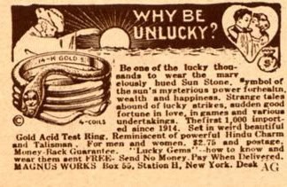 Why Be Unlucky? Advertisement